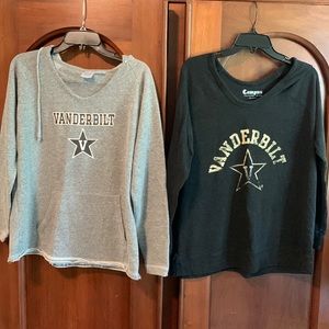 Vanderbilt 2 Sweatshirt Bundle (size Large)